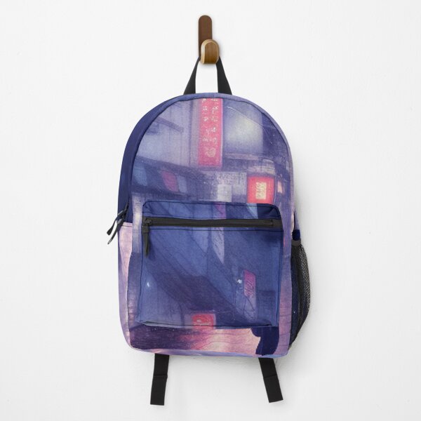 Item preview, Snowing in Nikko Japan - Lofi Vibe designed and sold by DesignerKin.