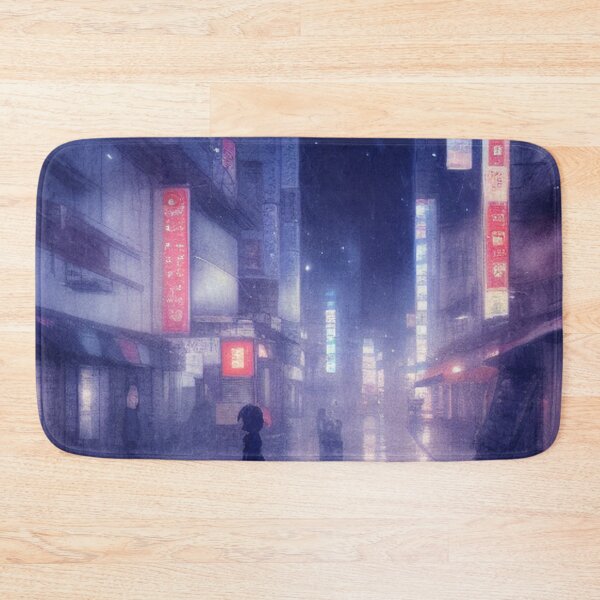 Item preview, Snowing in Nikko Japan - Lofi Vibe designed and sold by DesignerKin.