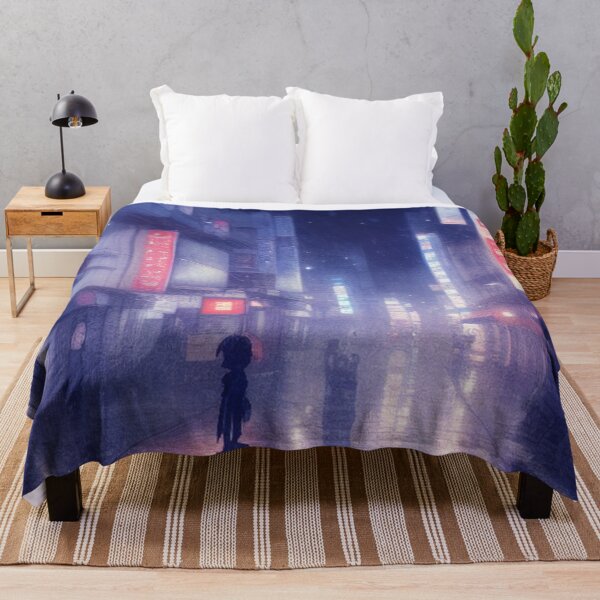 Item preview, Snowing in Nikko Japan - Lofi Vibe designed and sold by DesignerKin.