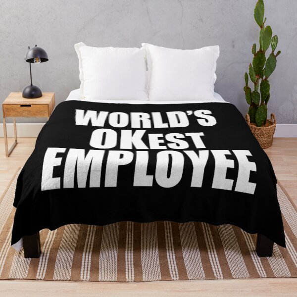Item preview, Funny World's OKest Employee From Fun Bosses designed and sold by equabdashblanx.