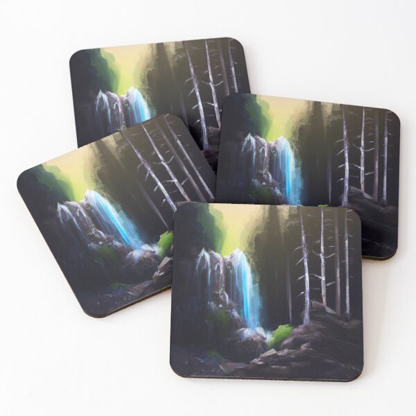 Item preview, Peaceful Waterfall designed and sold by Splendourlane.
