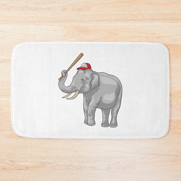 Item preview, Elephant Baseball bat Baseball designed and sold by Snabdesign84.