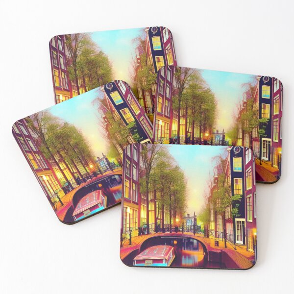 Item preview, Amsterdam Canal designed and sold by Places On Earth.