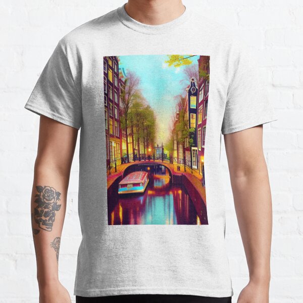 Canal d'Amsterdam T-shirt classique