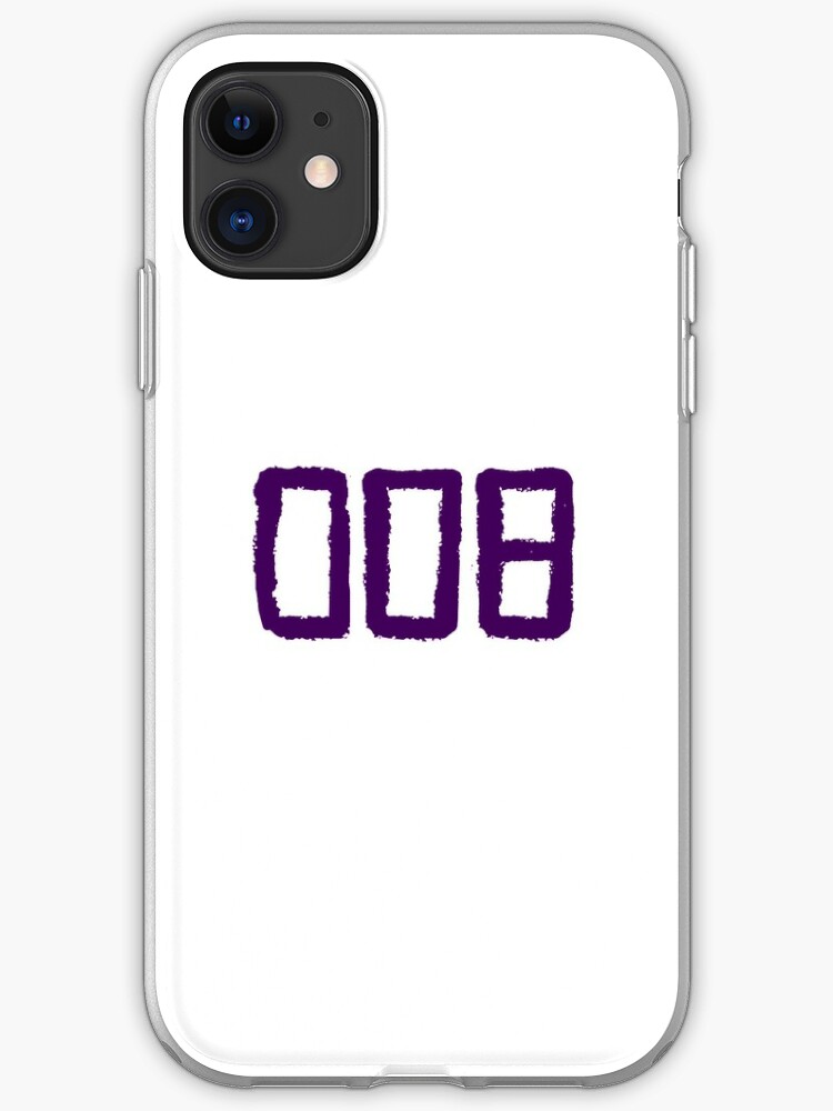 008 Eight Tattoo Design Stranger Things 2 Iphone Case By Trey Anderson