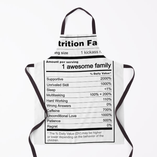 Item preview, Mom Nutrition Facts - Mother's Day - Gifts for Mom designed and sold by art-in-a-bottle.