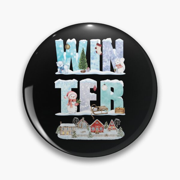 Item preview, Cute winter wonderland snow cold season designed and sold by StencilMyst ..