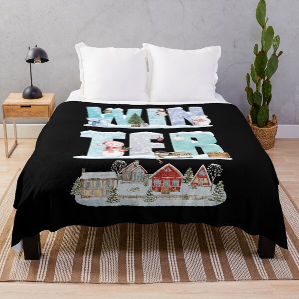 Item preview, Cute winter wonderland snow cold season designed and sold by StencilMyst ..