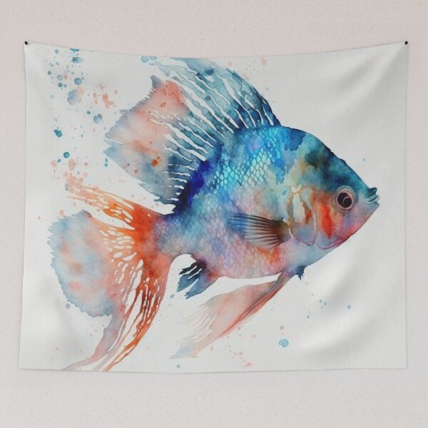 Item preview, Painted Goldfish designed and sold by BloodRubyz.
