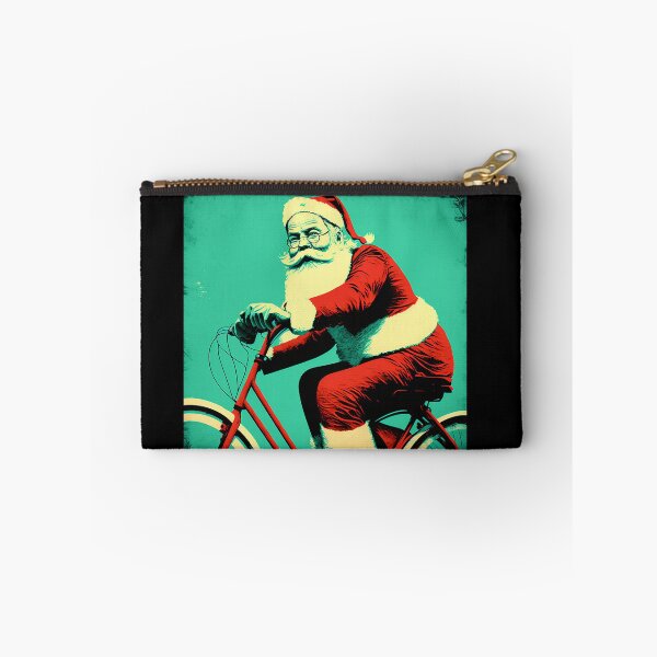 Item preview, Santa Claus Riding a Bike 07 designed and sold by CadenceArt.