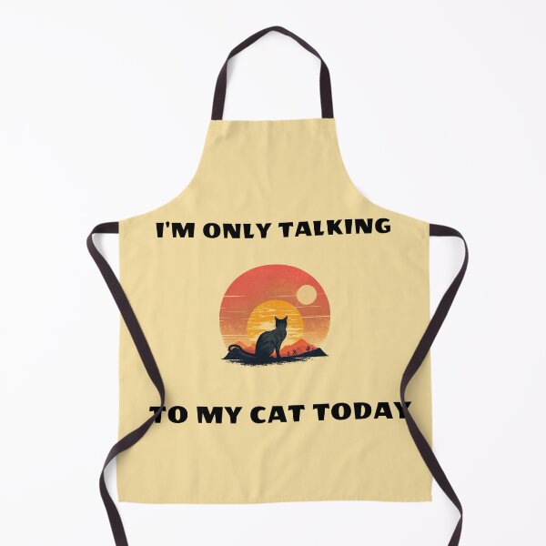 Aperçu de l'œuvre Je ne parle qu'à mon chat créée et vendue par The-Artful-Eye.