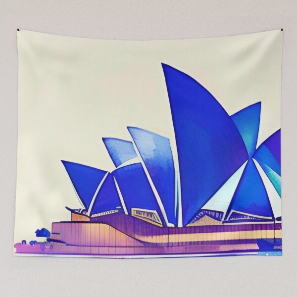 Item preview, Opera House Sydney Painting designed and sold by Places On Earth.