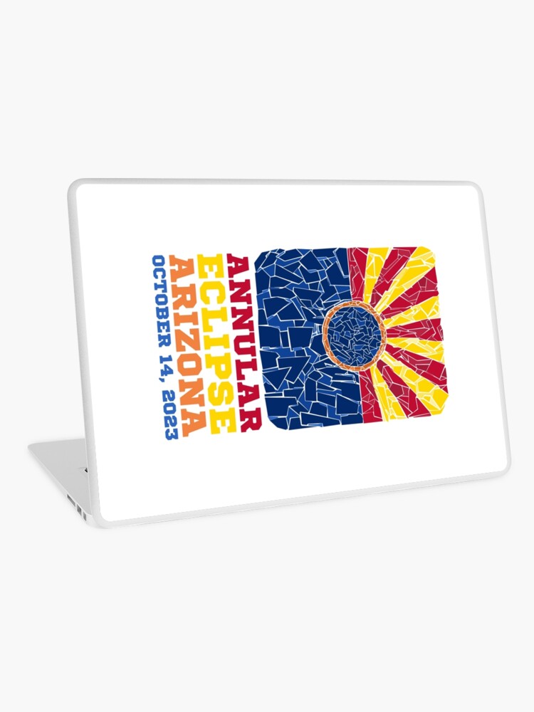 Thumbnail 1 of 2, Laptop Skin, Arizona Annular Eclipse 2023 designed and sold by Eclipse2024.