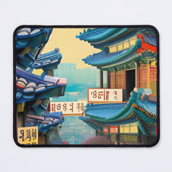 Item preview, South Korea Seoul Painting designed and sold by Places On Earth.