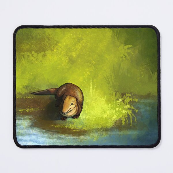 Item preview, Castorocauda at the Riverbank designed and sold by paleopetshop.
