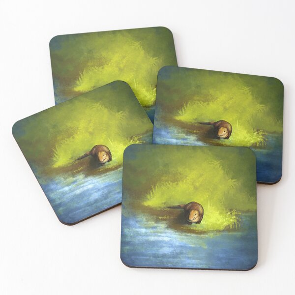 Item preview, Castorocauda at the Riverbank designed and sold by paleopetshop.
