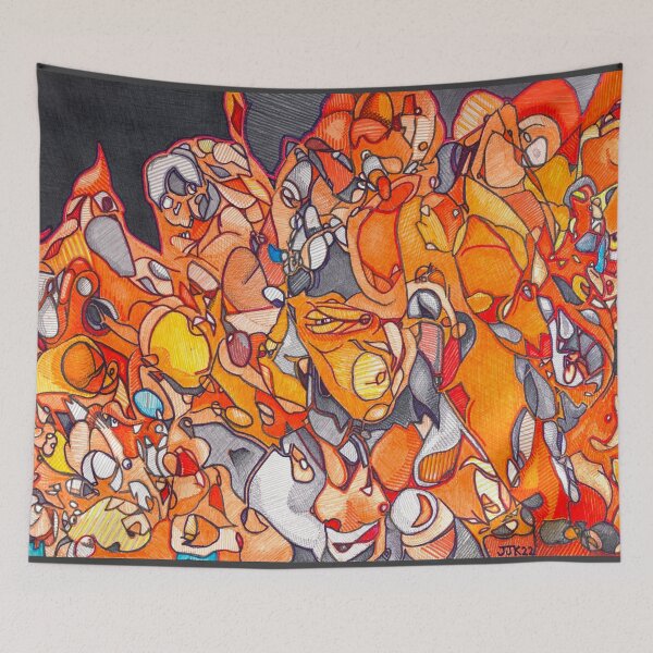 Item preview, Inside My Head - Orange Version designed and sold by jessekruze.