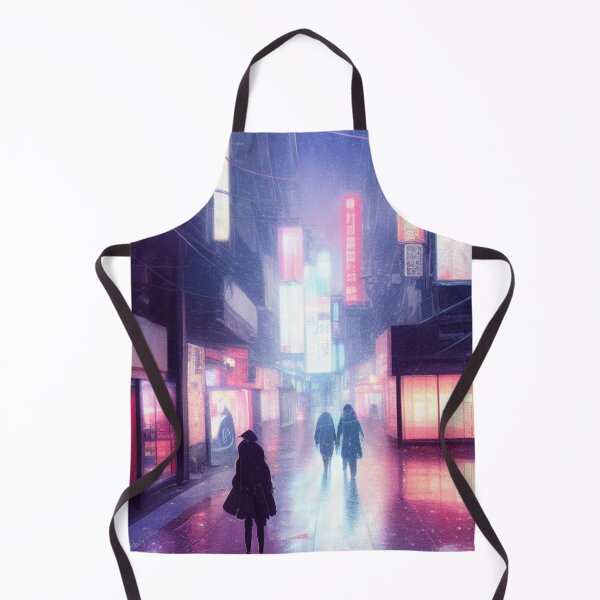Item preview, Snowing in Otaru Japan - Lofi Vibe designed and sold by DesignerKin.