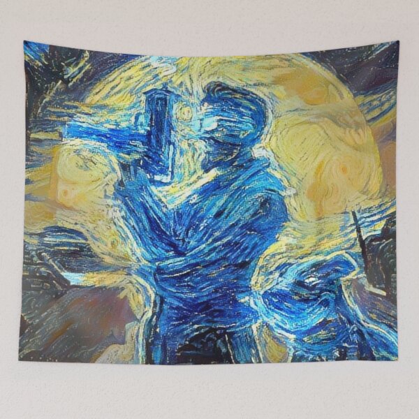Item preview, Postal 4 No Regert's Starry Night designed and sold by weirdo97.