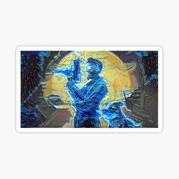 Item preview, Postal 4 No Regert's Starry Night designed and sold by weirdo97.