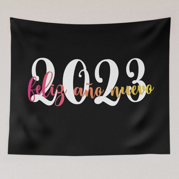 Item preview, Feliz ano nuevo - spanish greetings - Happy new year 2023 designed and sold by ALLURE-minimal.