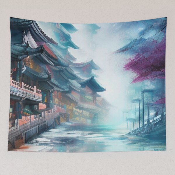 Item preview, Busan Seoul Korean Painting designed and sold by Places On Earth.