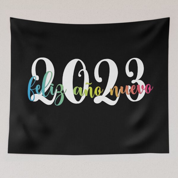 Item preview, Feliz ano nuevo - spanish greetings - Happy new year 2023 designed and sold by ALLURE-minimal.