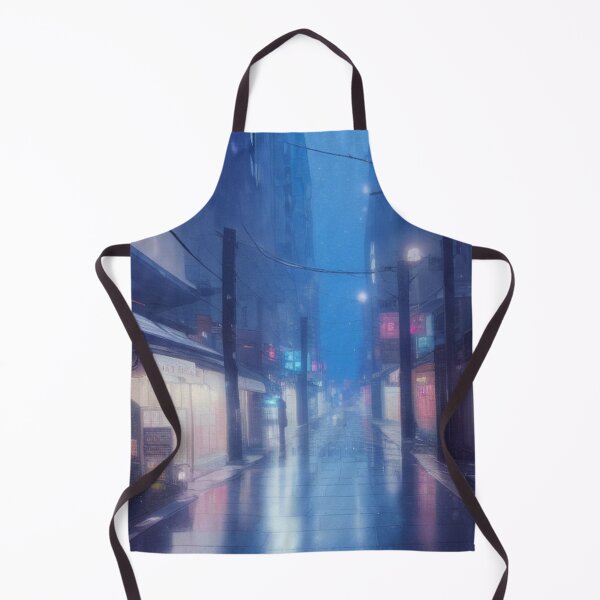 Item preview, Raining in Fukuoka Japan - Lofi Vibe designed and sold by DesignerKin.