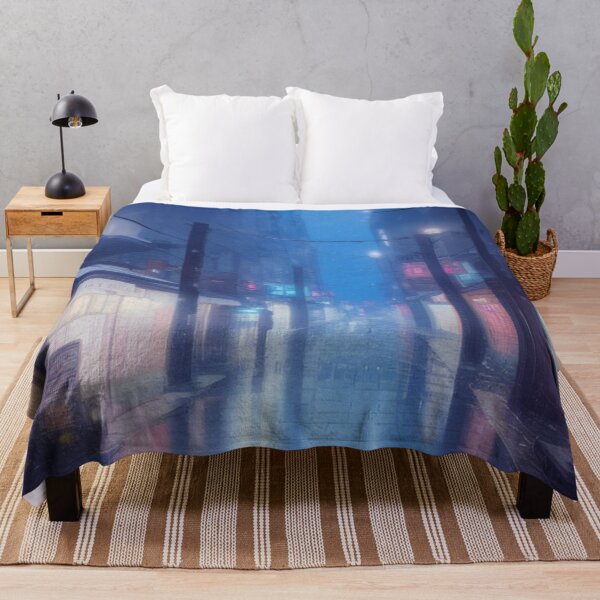 Item preview, Raining in Fukuoka Japan - Lofi Vibe designed and sold by DesignerKin.