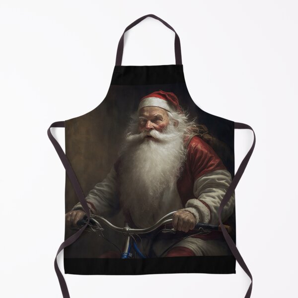 Item preview, Santa Claus Riding a Bike 13 designed and sold by CadenceArt.