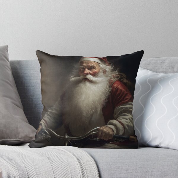 Item preview, Santa Claus Riding a Bike 13 designed and sold by CadenceArt.