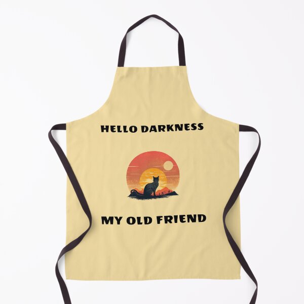 Item preview, Hello darkness my old friend kitty designed and sold by The-Artful-Eye.