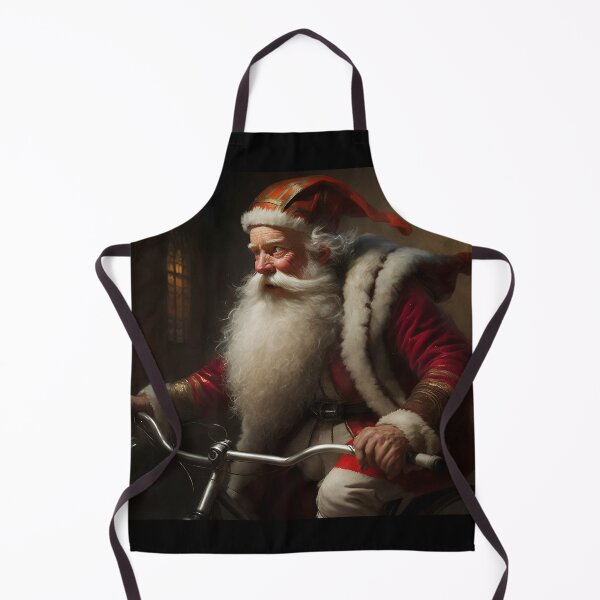 Item preview, Santa Claus Riding a Bike 14 designed and sold by CadenceArt.