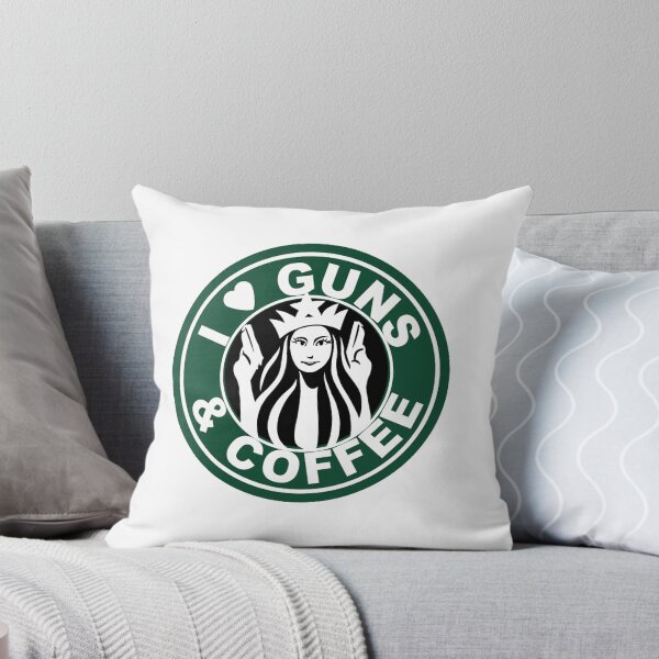 Item preview, i love guns and coffee designed and sold by hotifroti.