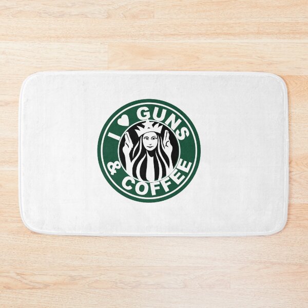 Item preview, i love guns and coffee designed and sold by hotifroti.