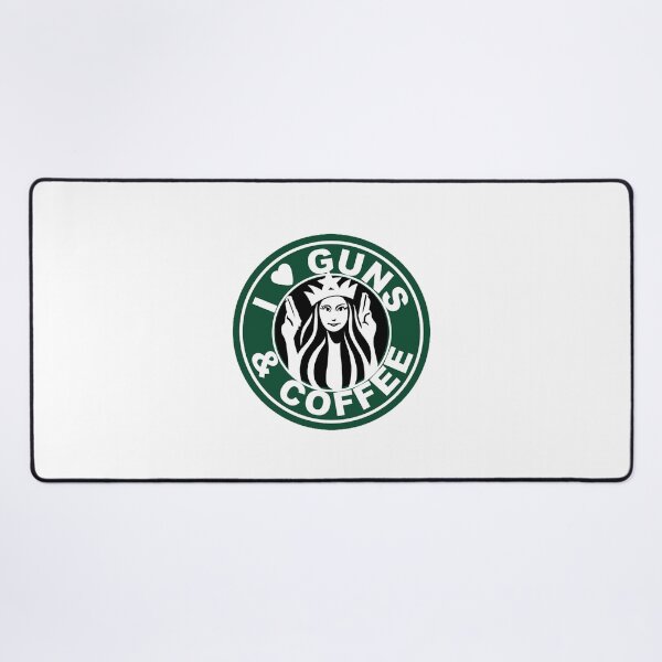 Item preview, i love guns and coffee designed and sold by hotifroti.