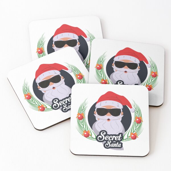 Item preview, Secret Cool Santa with Black Glasses  designed and sold by Gamicnum.