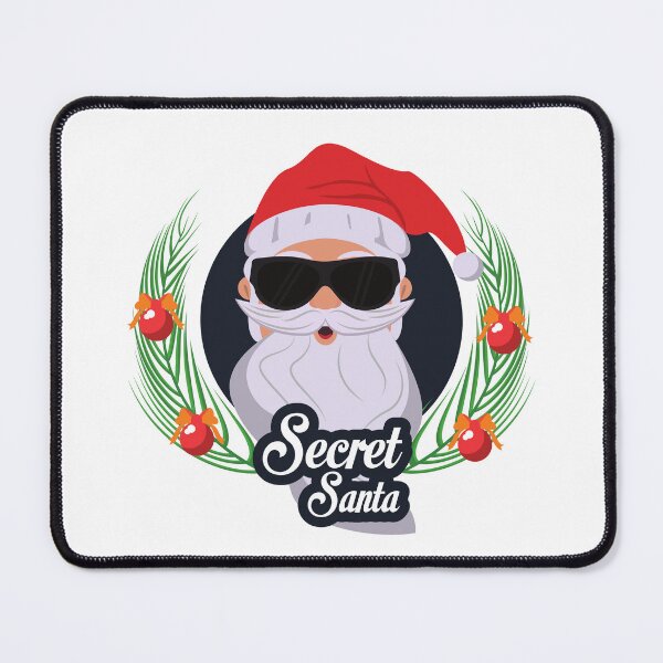 Item preview, Secret Cool Santa with Black Glasses designed and sold by Gamicnum.