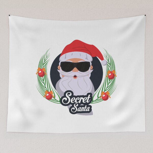Item preview, Secret Cool Santa with Black Glasses  designed and sold by Gamicnum.
