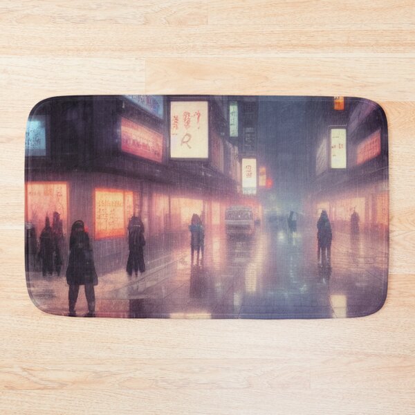 Item preview, Raining in Nagasaki Japan - Lofi Vibe designed and sold by DesignerKin.