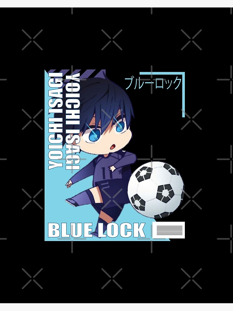 Yoichi Isagi, Bluelock Chibi Anime Blue Lock Manga Anime  Poster for Sale  by ZippedShawn