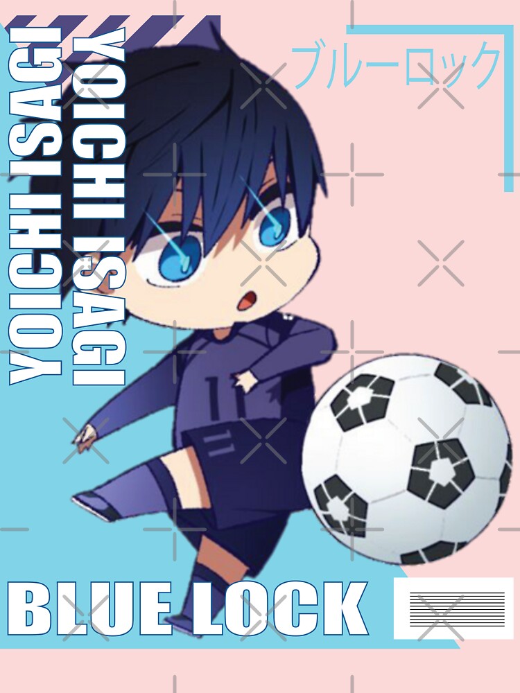 Yoichi Isagi, Bluelock Chibi Anime Blue Lock Manga Anime  Poster for Sale  by ZippedShawn