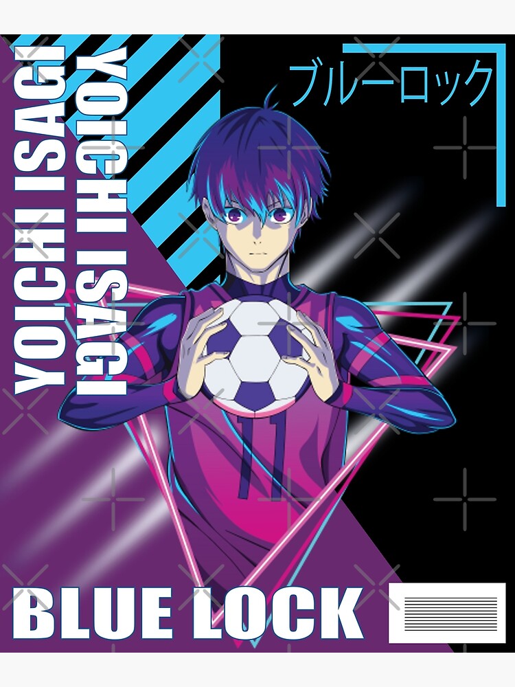 Yoichi Isagi, Bluelock Chibi Anime Blue Lock Manga Anime  Poster for Sale  by ZippedShawn