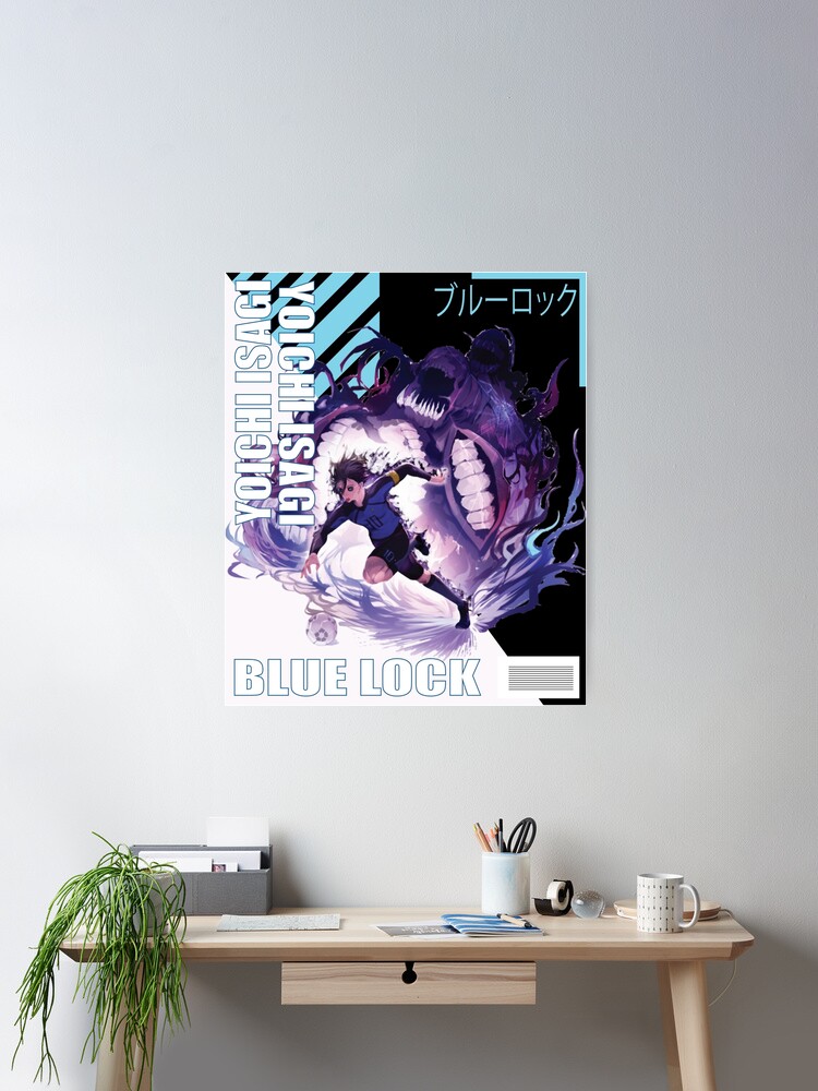 Yoichi Isagi, Blue Lock Anime Blue Lock Manga Anime  Poster for Sale by  ZippedShawn