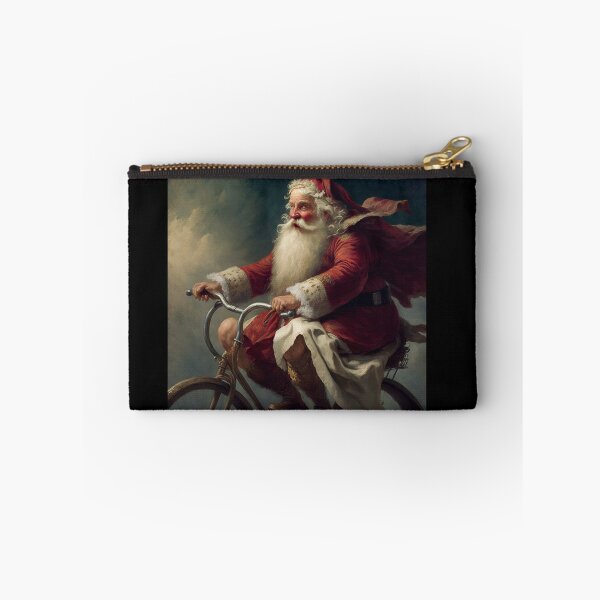 Item preview, Santa Claus Riding a Bike 15 designed and sold by CadenceArt.