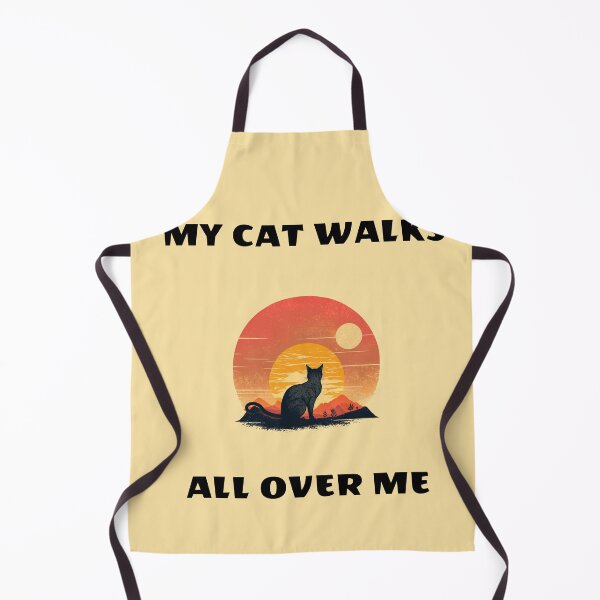 Aperçu de l'œuvre Mon chat marche partout sur moi créée et vendue par The-Artful-Eye.