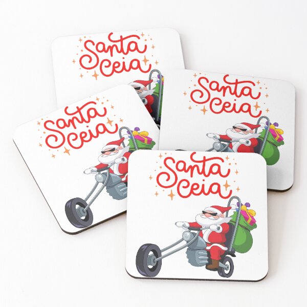 Item preview, Secret Cool Santa with Riding Bike designed and sold by Gamicnum.
