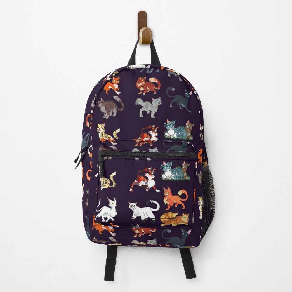 "Warrior cats pattern 1" Backpack for Sale by strawbebehmod Redbubble