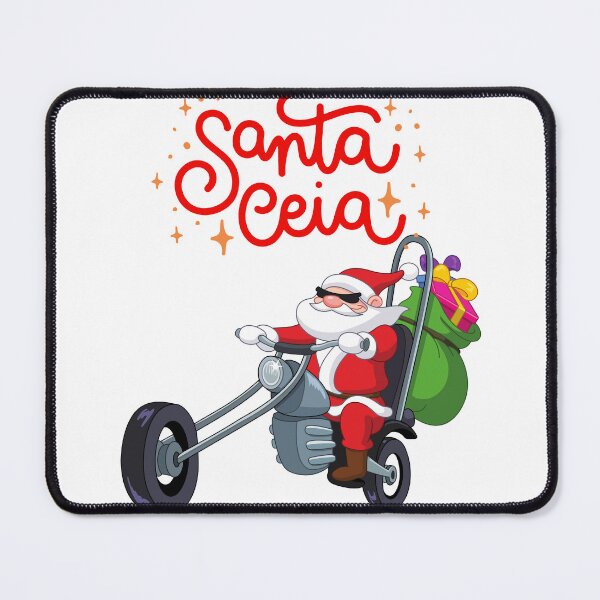 Item preview, Secret Cool Santa with Riding Bike designed and sold by Gamicnum.