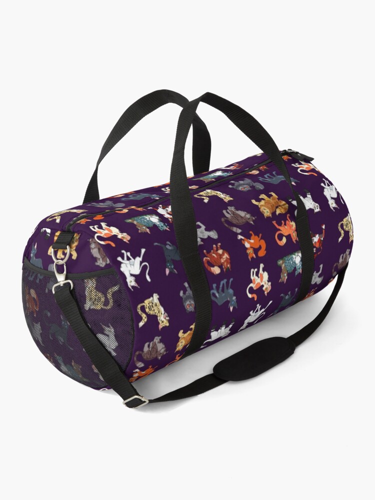 Thumbnail 2 of 3, Duffle Bag, Warrior cats pattern 1 designed and sold by strawbebehmod.